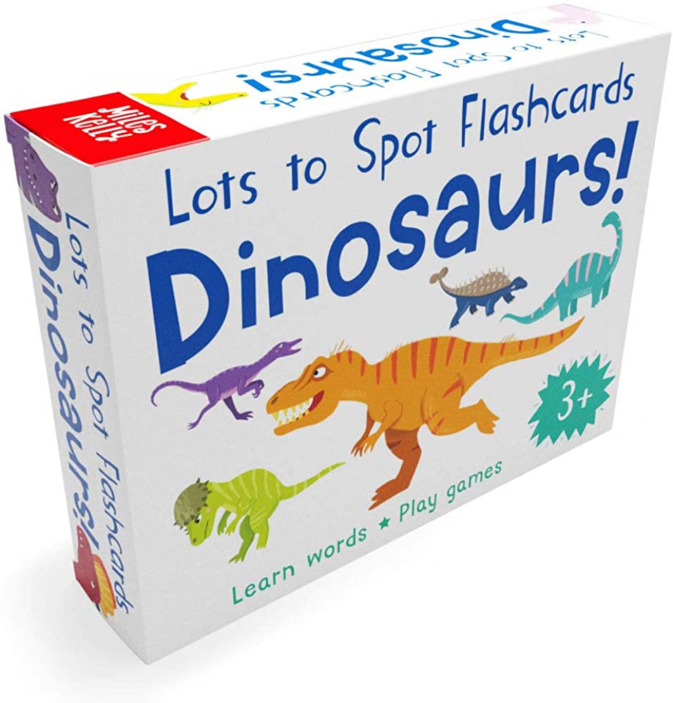 Lots To Spot Flashcards - Dinosaurs