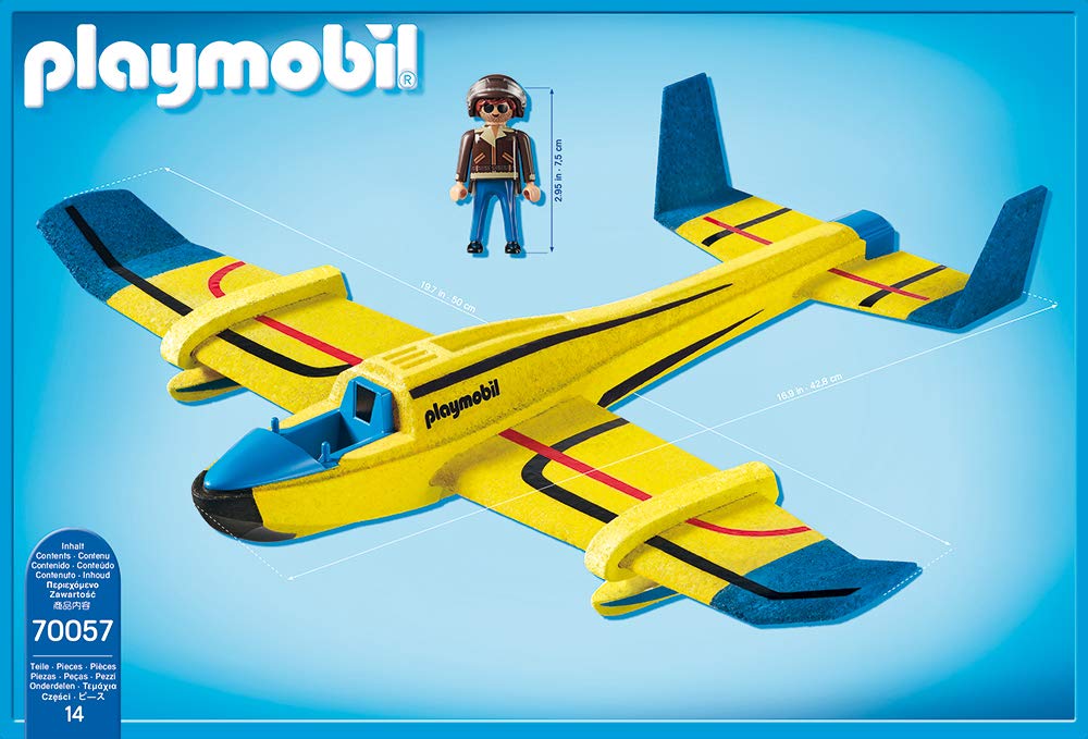 Playmobil Sports Throwing Plane 70057