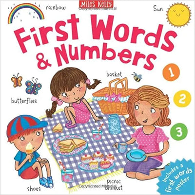 First Words And Numbers - By Miles Kelly