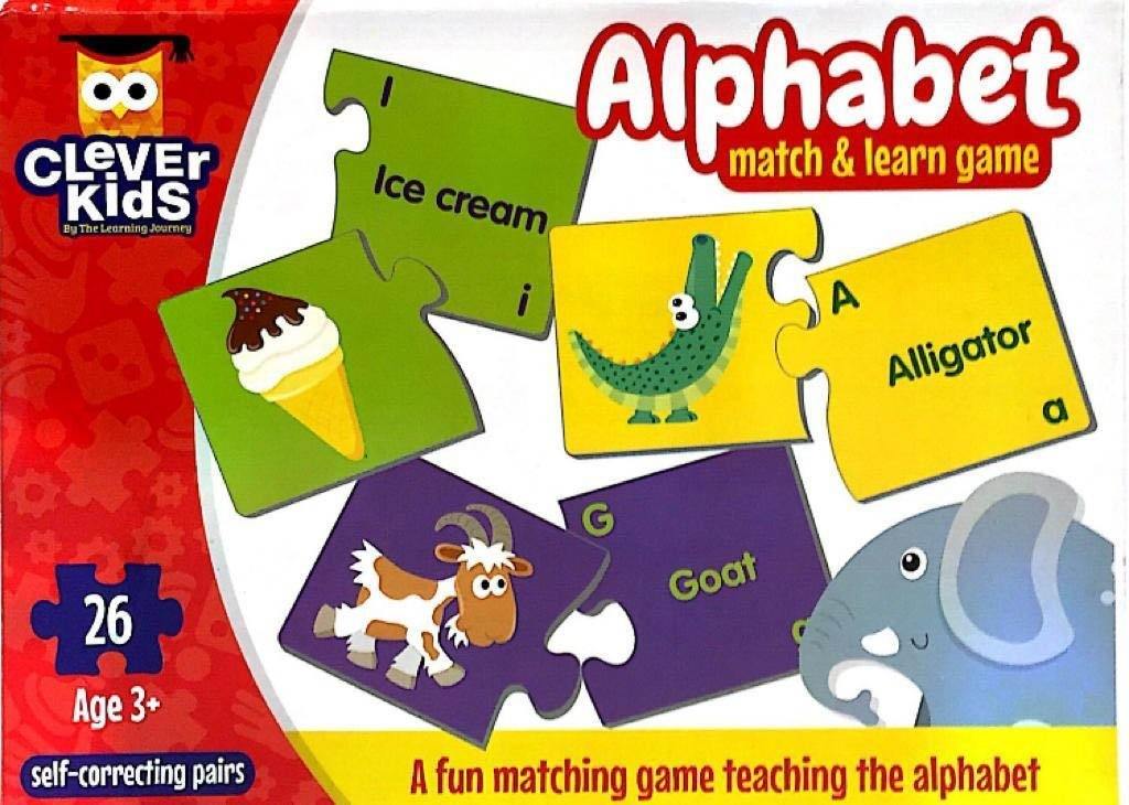 Alphabet Match And Learn Game
