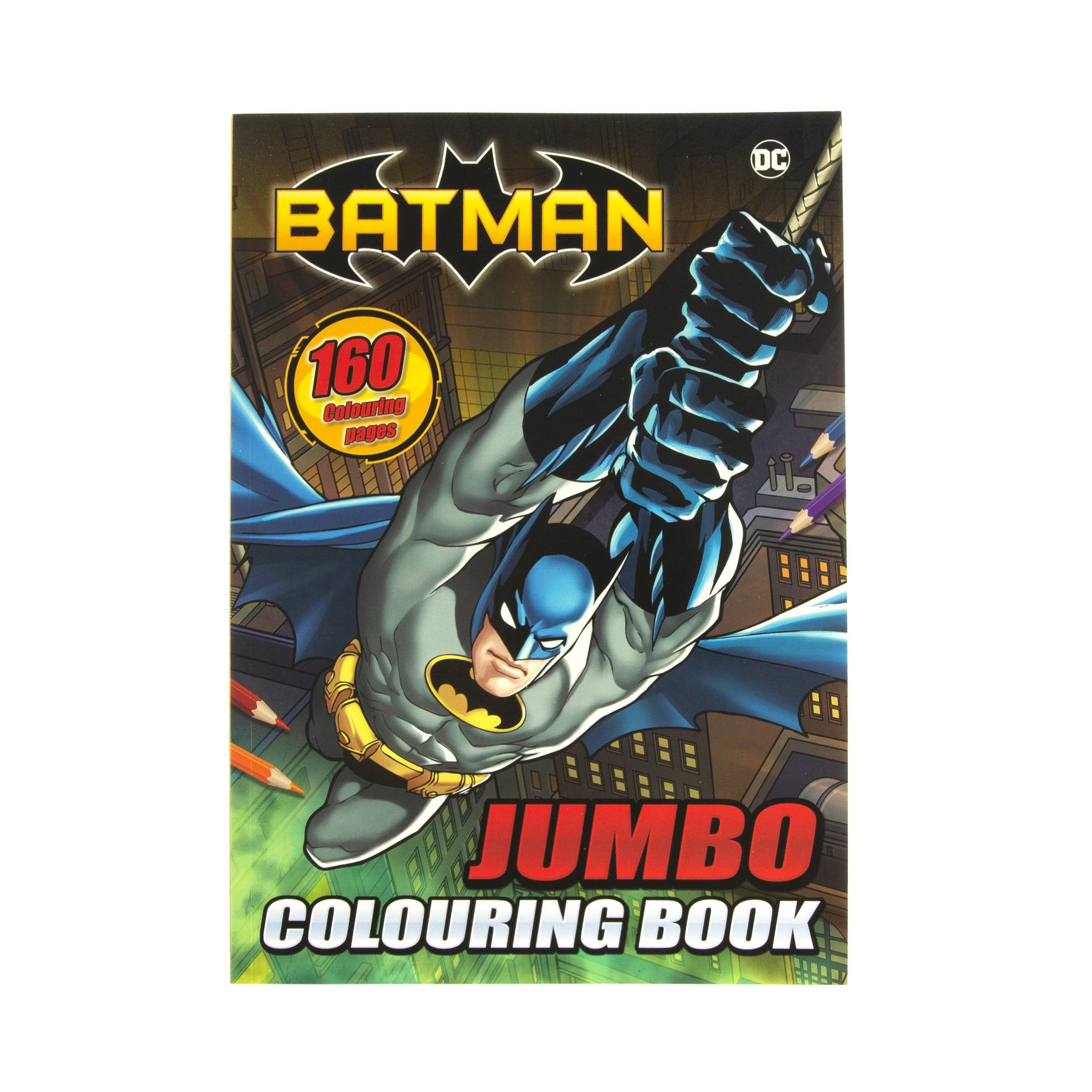 Batman Jumbo Colouring Book – Eduline Malta