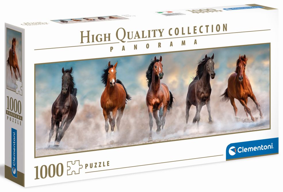 Puzzel - Panorama Horses X1000Pcs