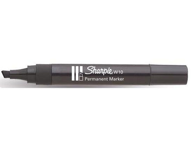 Sharpie Permanent Marker Black Chisel Point