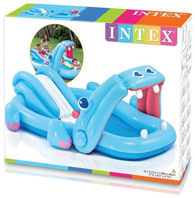 Intex Hippo Play Water Slide Center 221X188X86Cm