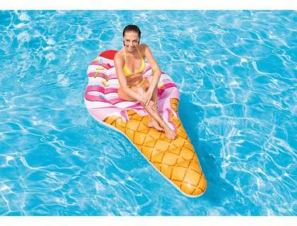 Intex Inflatable Ice Cream Mat - 224 X 107Cm