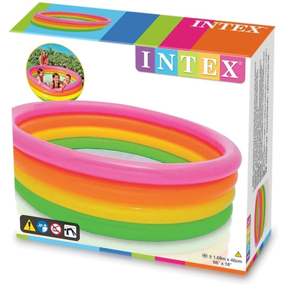 Intex Rainbow Pool 168 X 46 Cm