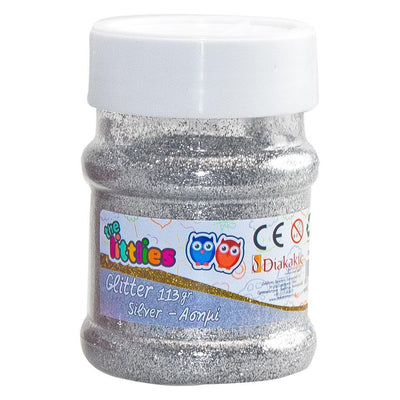 Silver Glitter 113Grms
