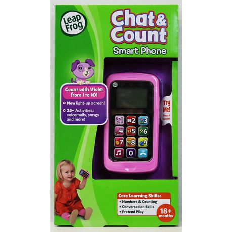 Chat And Count Smart Phone Pink