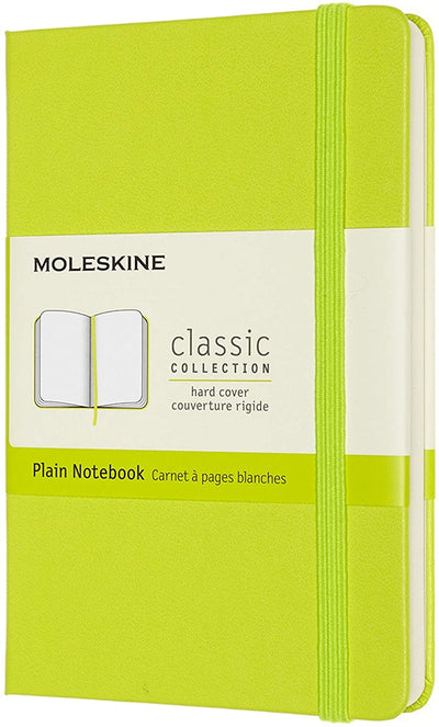 Notebook Plain Hard Lemon Green A6