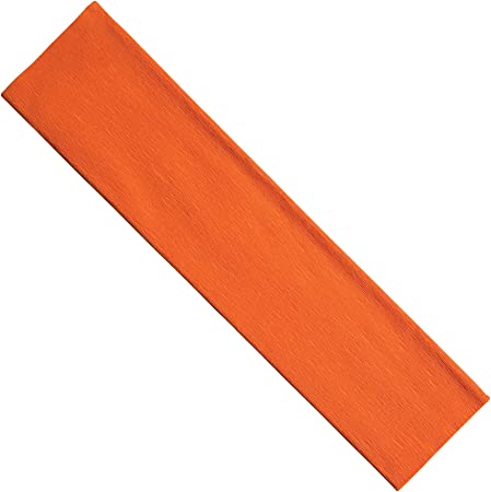 Crepe Paper 2.5X0.50 Mtr  Orange

