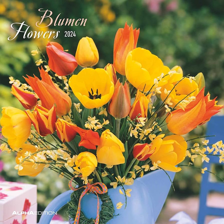 Calendar 2024 - Flowers