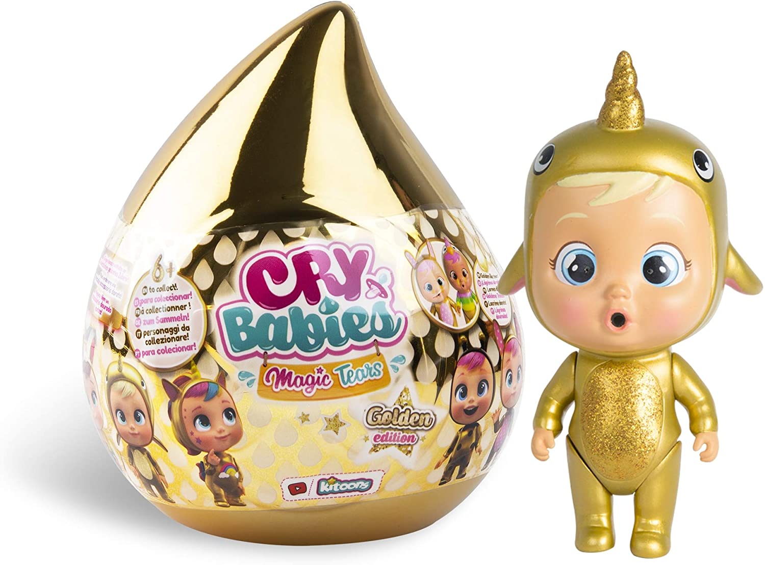 Cry Babies Magic Tears Golden