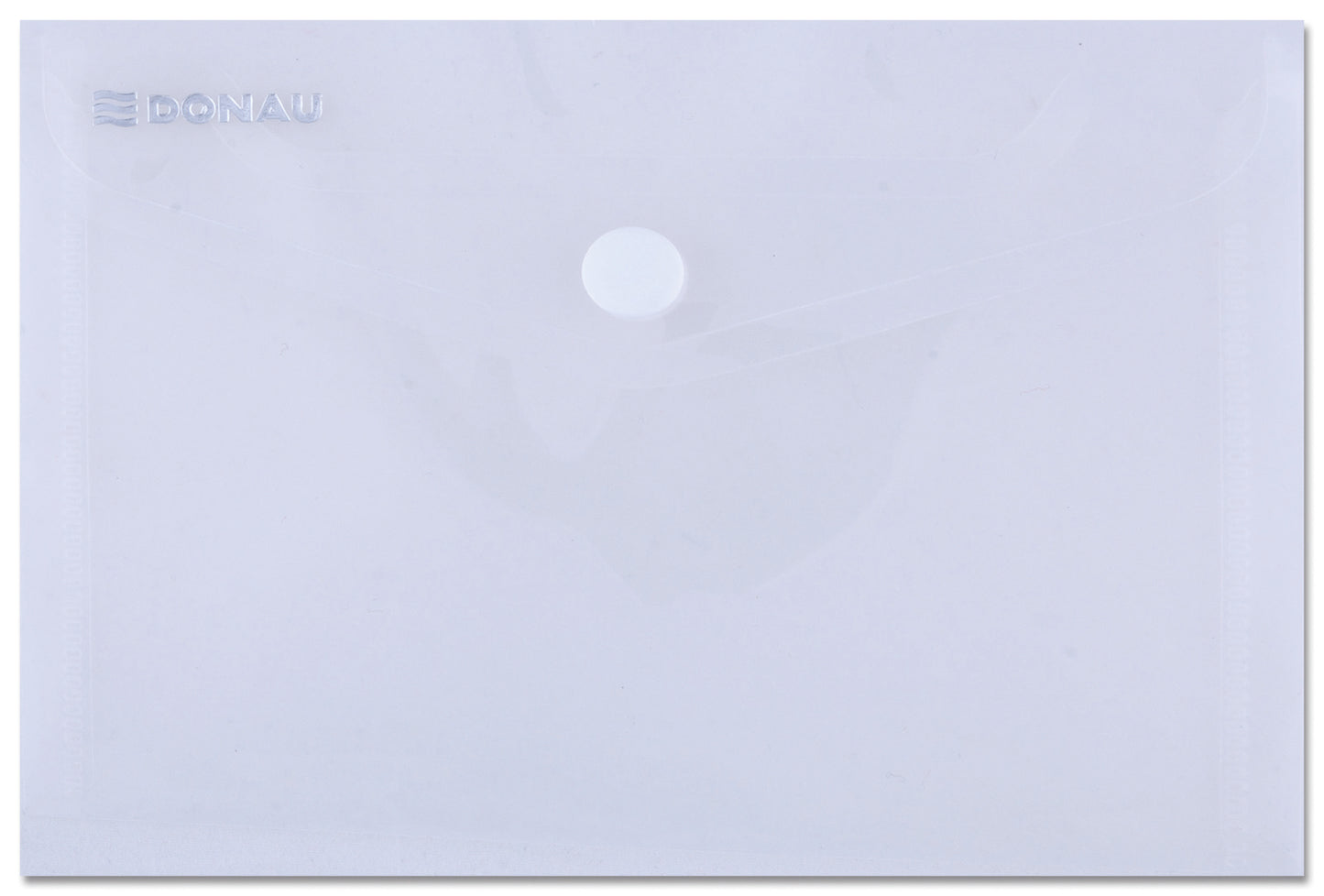 Button A6 Envelope Transparent White