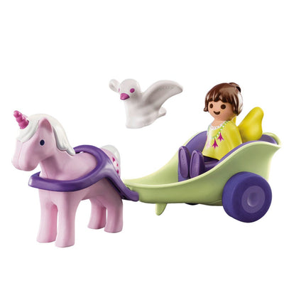Unicorn Carriage With Fairy 704016