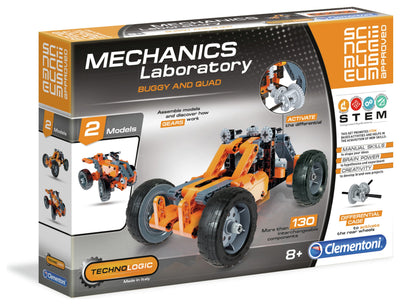 Clementoni Mechanics Laboratory Buggy And Quad 2 Models