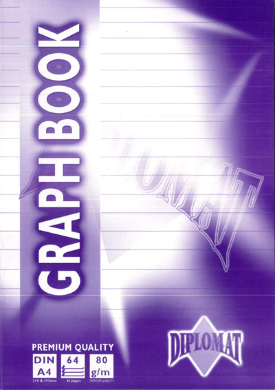 Graph Book A4 64 Pages