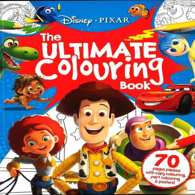 Pixar The Ultimate Colouring Book