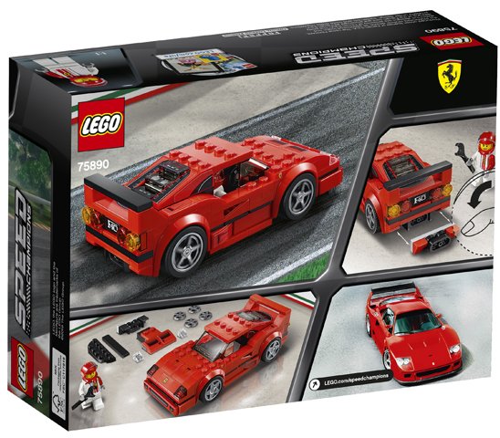Lego Speed Ferrari F 40 75890 – Eduline Malta - Main Image