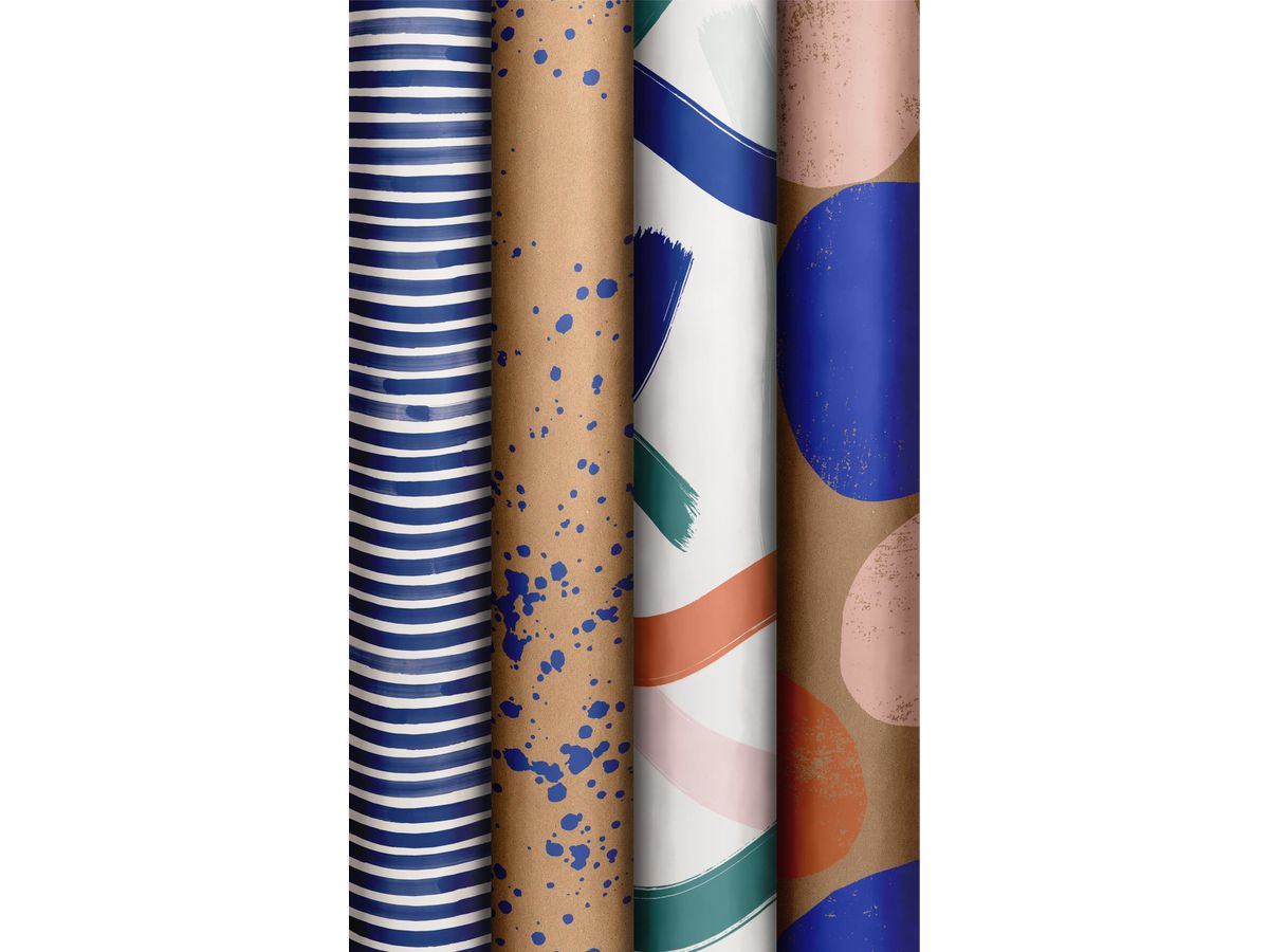 Recycle Wrapping Paper Roll 70Cm X 2Mtrs