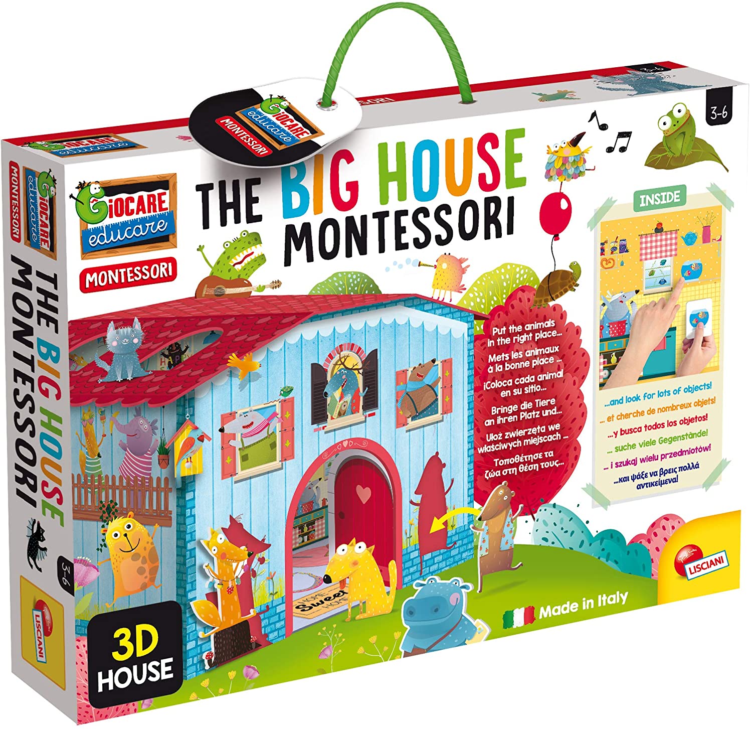 Montessori The Big House Of Fantastic Animals