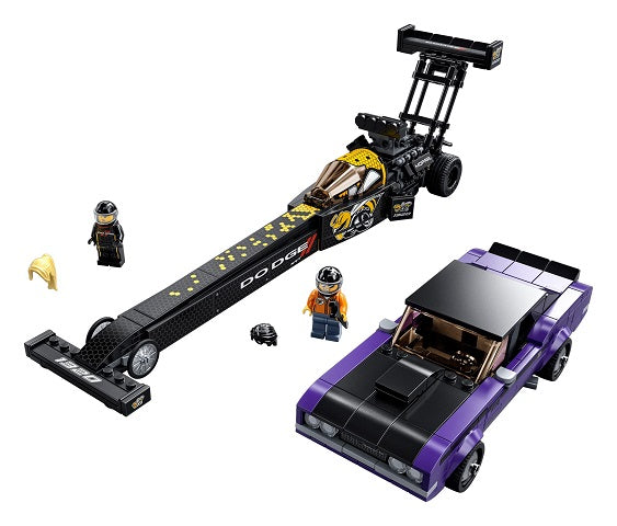 Lego Speed Top Fuel Dragster And 1970 Dodge Challenger 76904