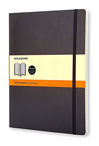 Moleskine Ruled Note Book Soft Cover 192Pgs 19X25 Cm
