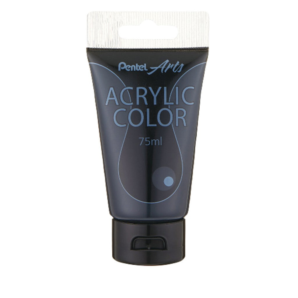 Acrylic Paint 75 Ml Tube Black Color