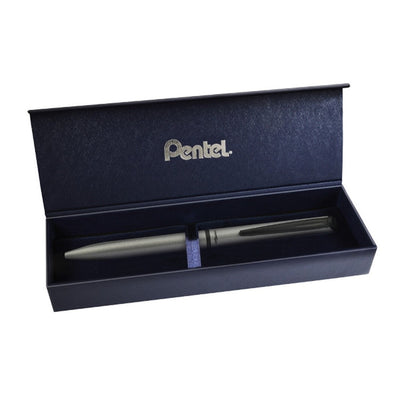 Roler Grey 0.7 Metal Energel Pen In A Gift Box