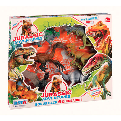 Jurassic Adventure X6 Figures