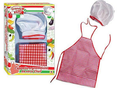 Apron And Cap For Cooking