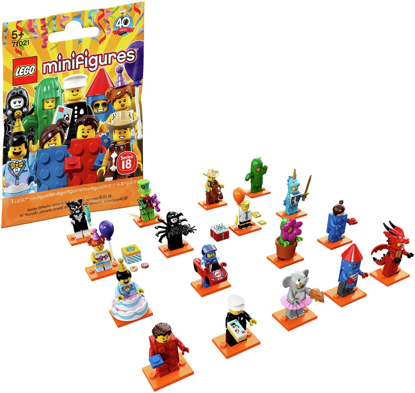 Lego minifiguras serie 18 online