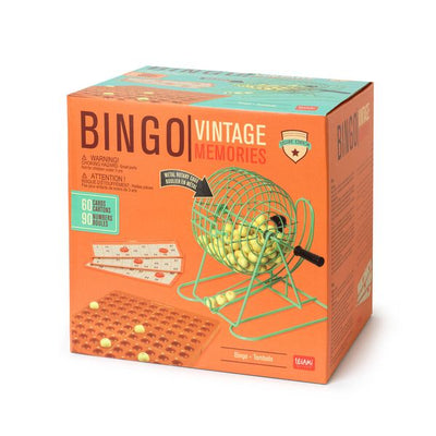 Bingo Game Swivel Metal Sphere - 90 Numbered Balls
