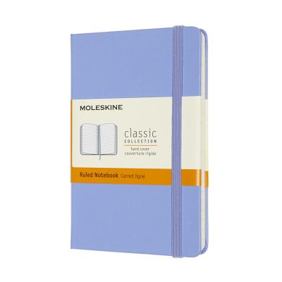 Moleskine Pocket Ruled Hardcover Notebook: Hydrangea Blue