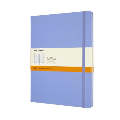 Notebook Ruled Hard Hydrangea 19X25Mm Blue