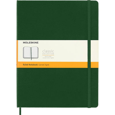 Moleskine - Notebook 19 X 25 Cm Green Hardcover