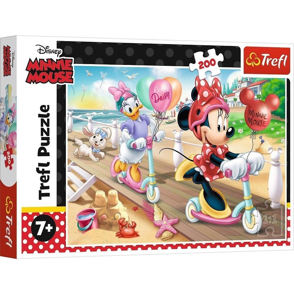 Puzzle Minnie On The Beach 200 Pcs