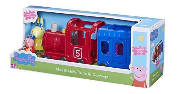 Peppa Pig Miss Rabbit'S Train & Carriage