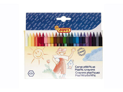 Jovi Plastic Crayons X24