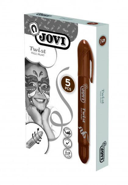 Face Make-Up Twist X1 Brown 