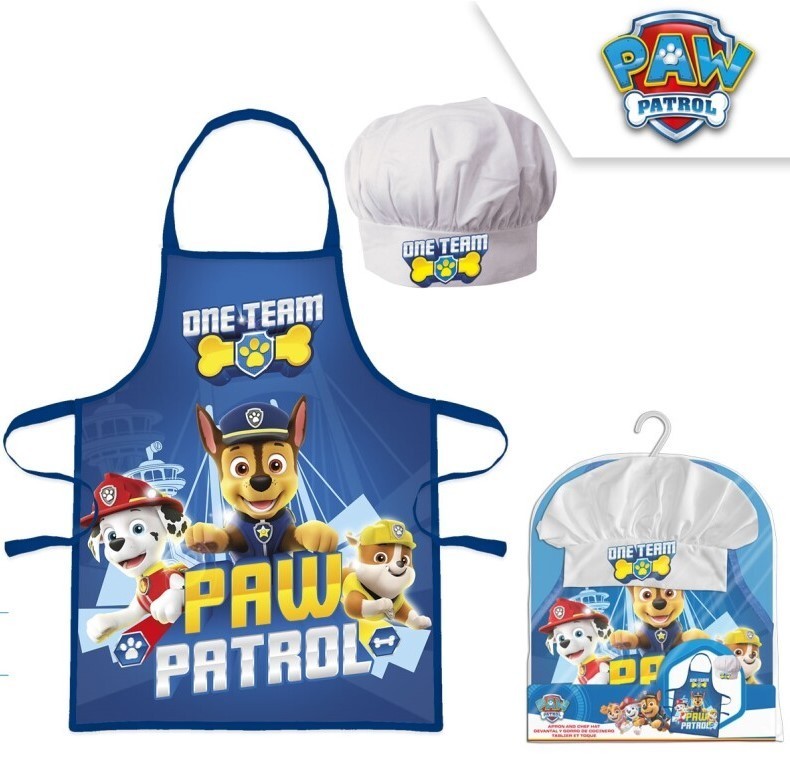 Paw Patrol Apron And Cap