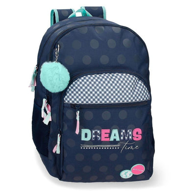 Backpack Dreams Time - 2 Large Zip Fit A4