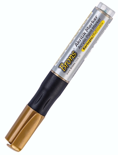Acrylic Paint Marker 4Mm Gold