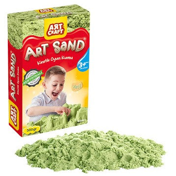 Art Sand 500Gr Box Green