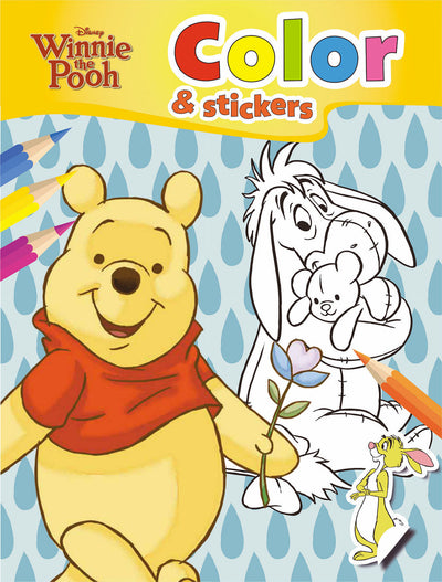 Disney Color And Sticker Fun Winnie The Pooh