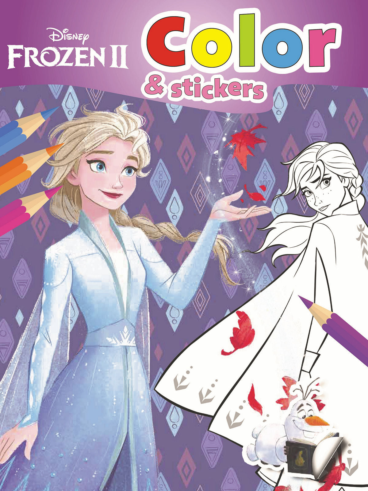 Disney Color And Sticker Fun Frozen 2