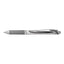 Pentel Energel 0.7Mm Retractable Liquid Gel Roller Pen - Grey Ink