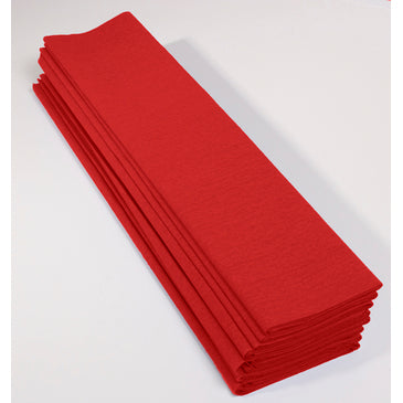 Crepe Paper 2.5X0.50 Mtr Red