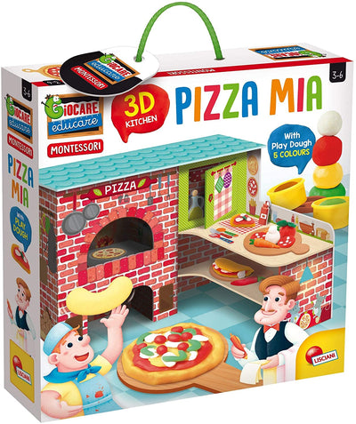 Montessori Pizza 3D + Plasticine