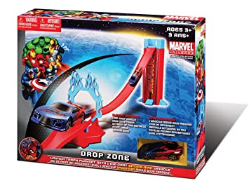 Marvel Drop Zone Car Set