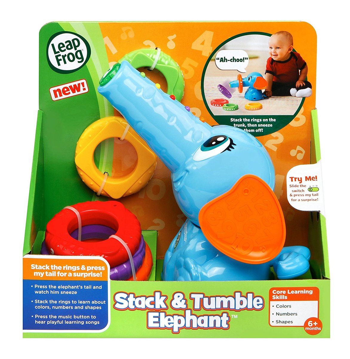 Stack And Tumble Elephant